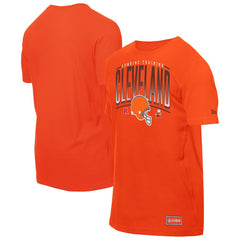 Cleveland Browns New Era Combine Authentic Training Throwback T-Shirt Orange - NFL