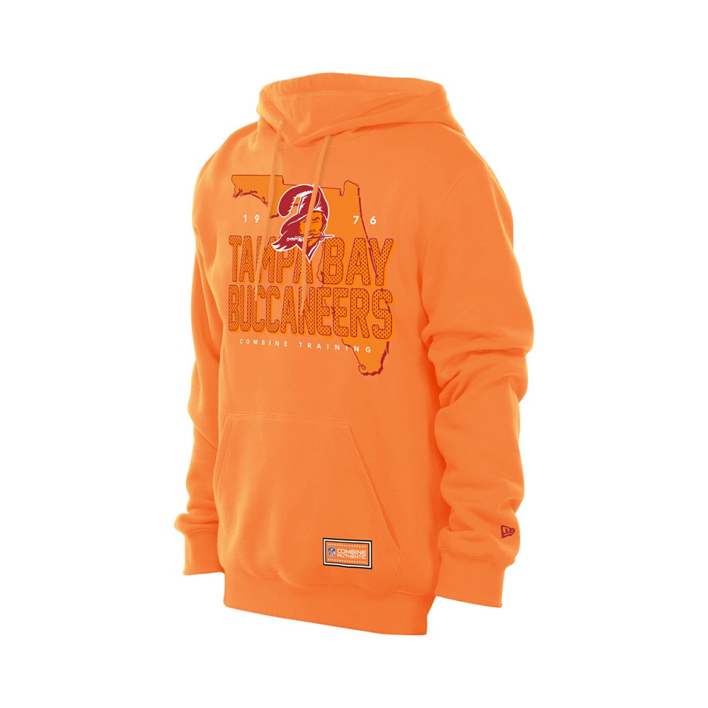 Tampa Bay Buccaneers New Era Combine Authentic Local State Throwback Hoodie Orange - NFL