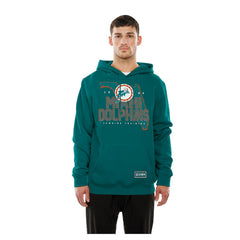 Miami Dolphins New Era Combine Authentic Local State Throwback Hoodie Aqua - NFL