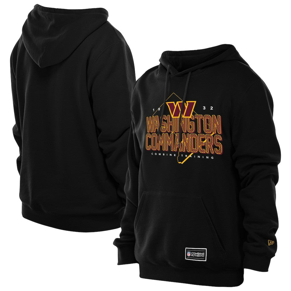 Washington Commanders New Era Combine Authentic Local State Hoodie Black - NFL
