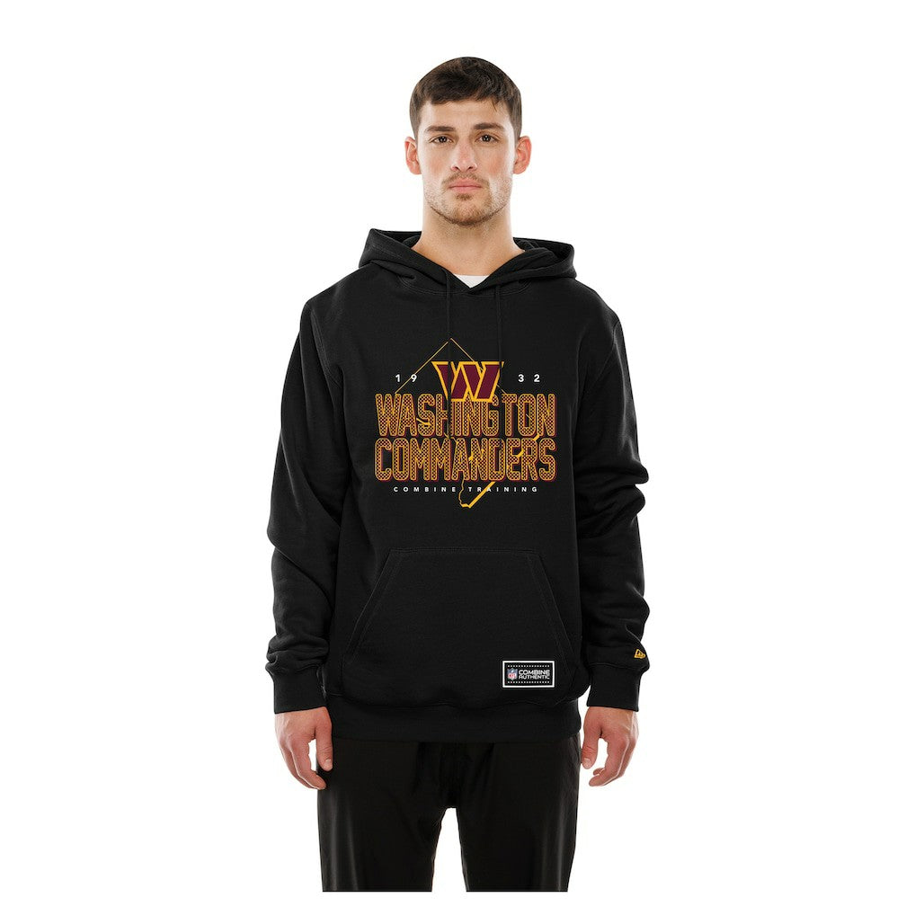 Washington Commanders New Era Combine Authentic Local State Hoodie Black - NFL
