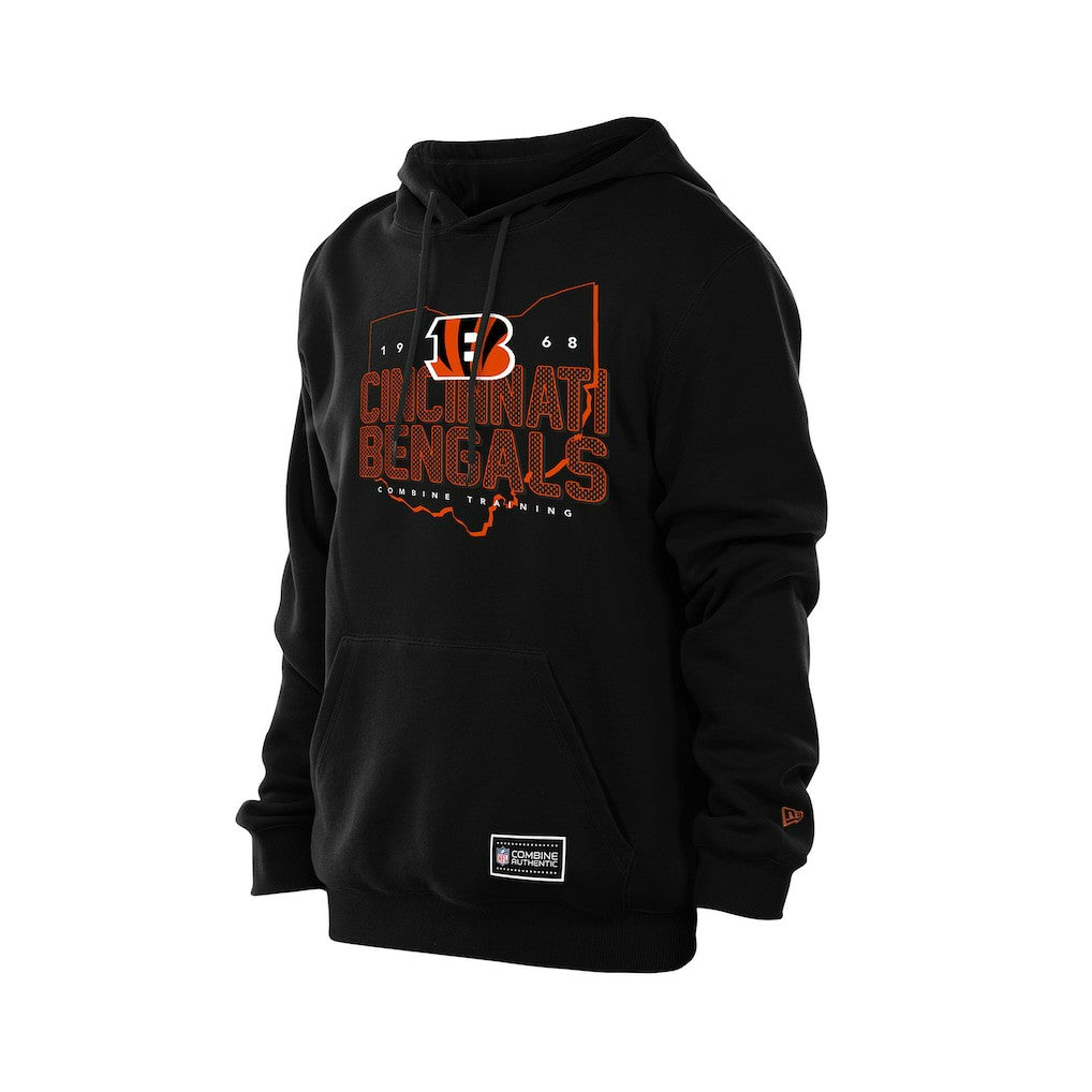 Cincinnati Bengals New Era Combine Authentic Local State Hoodie Black - NFL