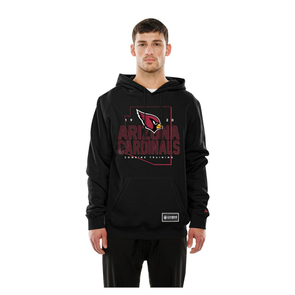 Arizona Cardinals New Era Combine Authentic Local State Hoodie Black - NFL