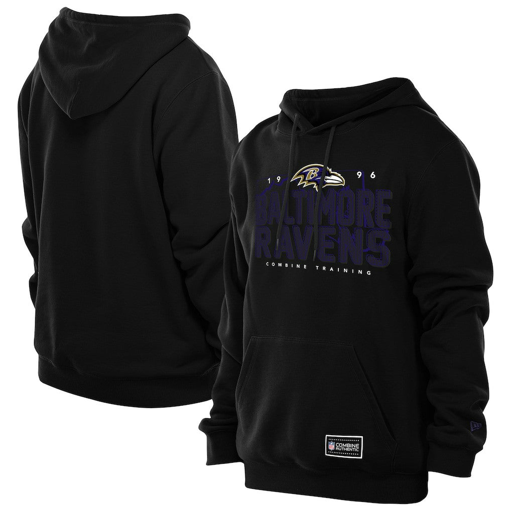 Baltimore Ravens New Era Combine Authentic Local State Hoodie Black - NFL