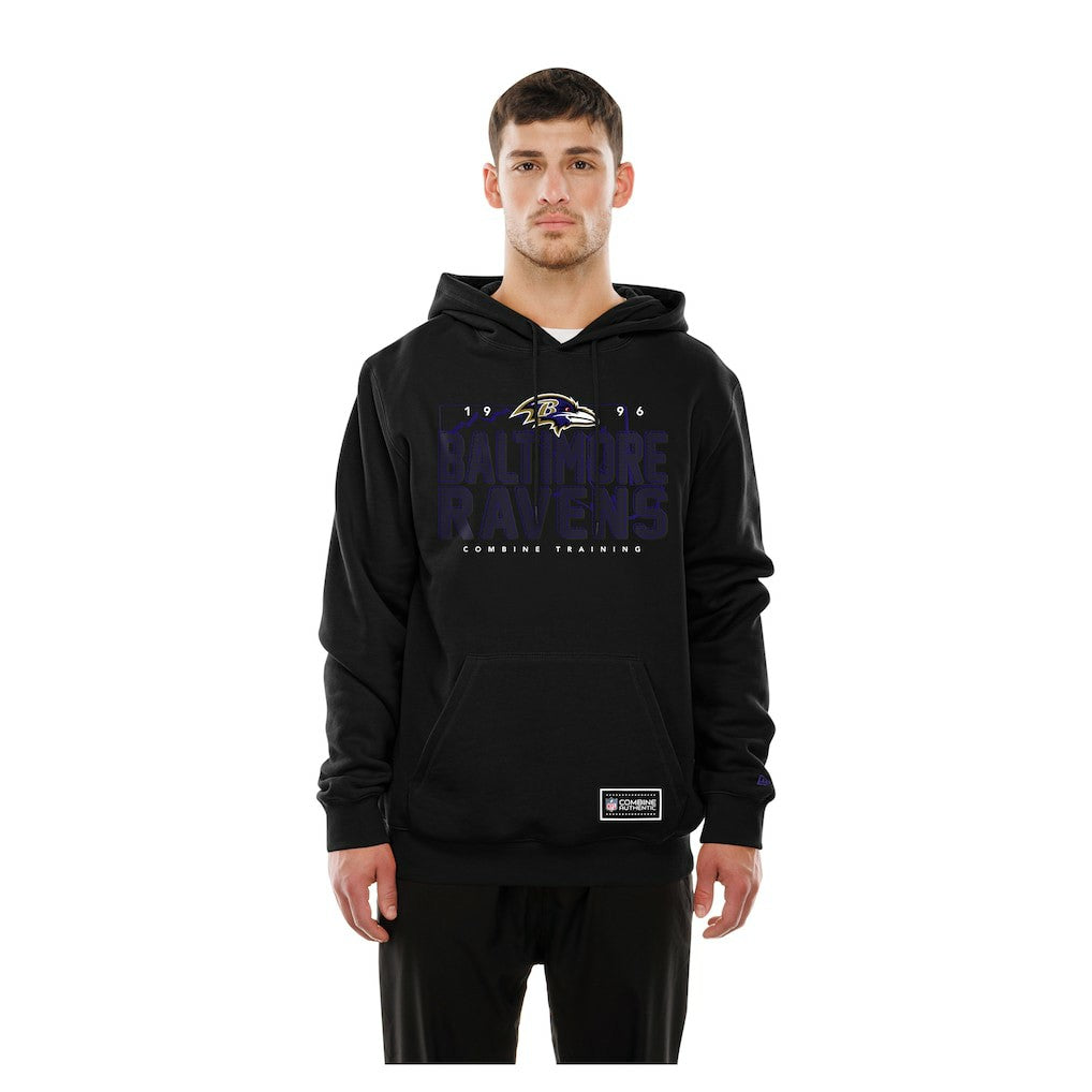 Baltimore Ravens New Era Combine Authentic Local State Hoodie Black - NFL