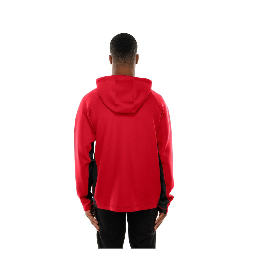 Kansas City Chiefs New Era Combine Authentic Raglan Scuba Full-Zip Hoodie Red - NFL