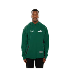 New York Jets New Era Combine Authentic Raglan Scuba Full-Zip Hoodie Green - NFL