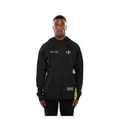 New Orleans Saints New Era Combine Authentic Raglan Scuba Full-Zip Hoodie Black - NFL
