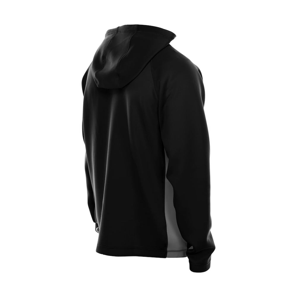 Las Vegas Raiders New Era Combine Authentic Raglan Scuba Full-Zip Hoodie Black - NFL