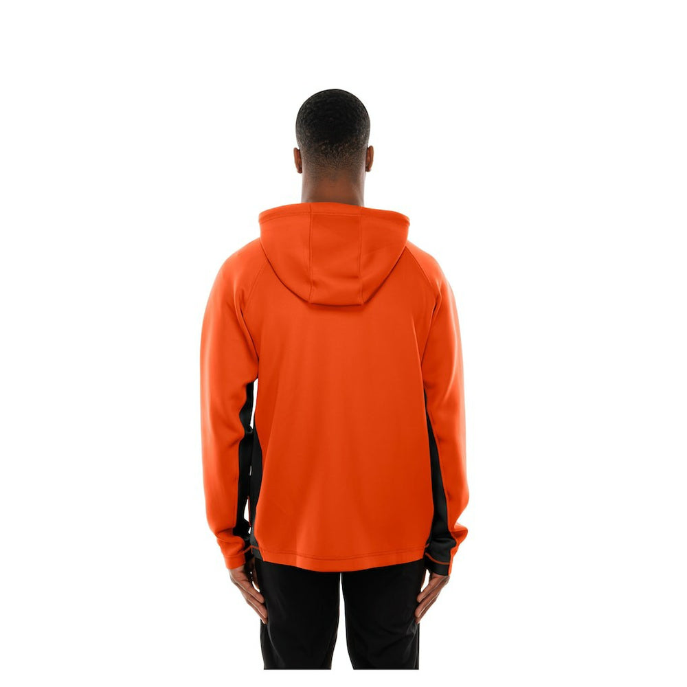 Cincinnati Bengals New Era Combine Authentic Raglan Scuba Full-Zip Hoodie Orange - NFL