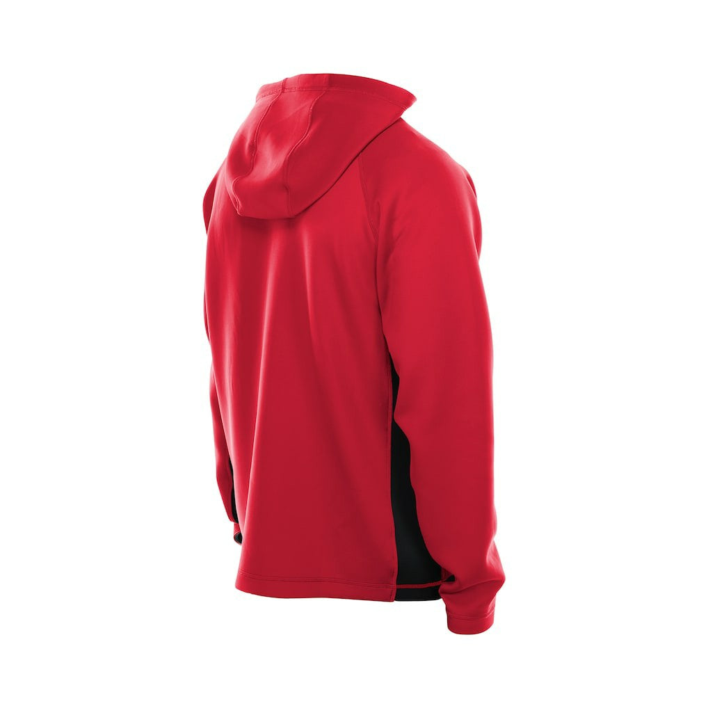 Atlanta Falcons New Era Combine Authentic Raglan Scuba Full-Zip Hoodie Red - NFL