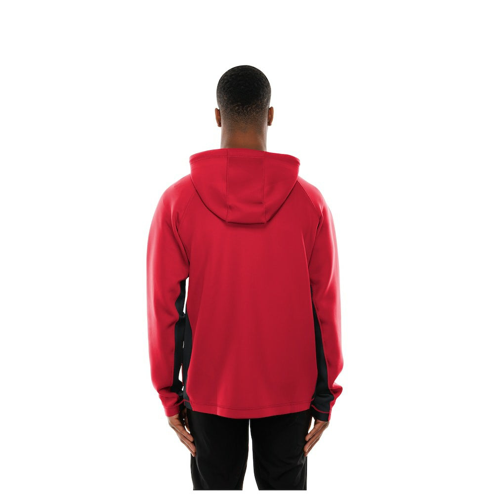 Atlanta Falcons New Era Combine Authentic Raglan Scuba Full-Zip Hoodie Red - NFL