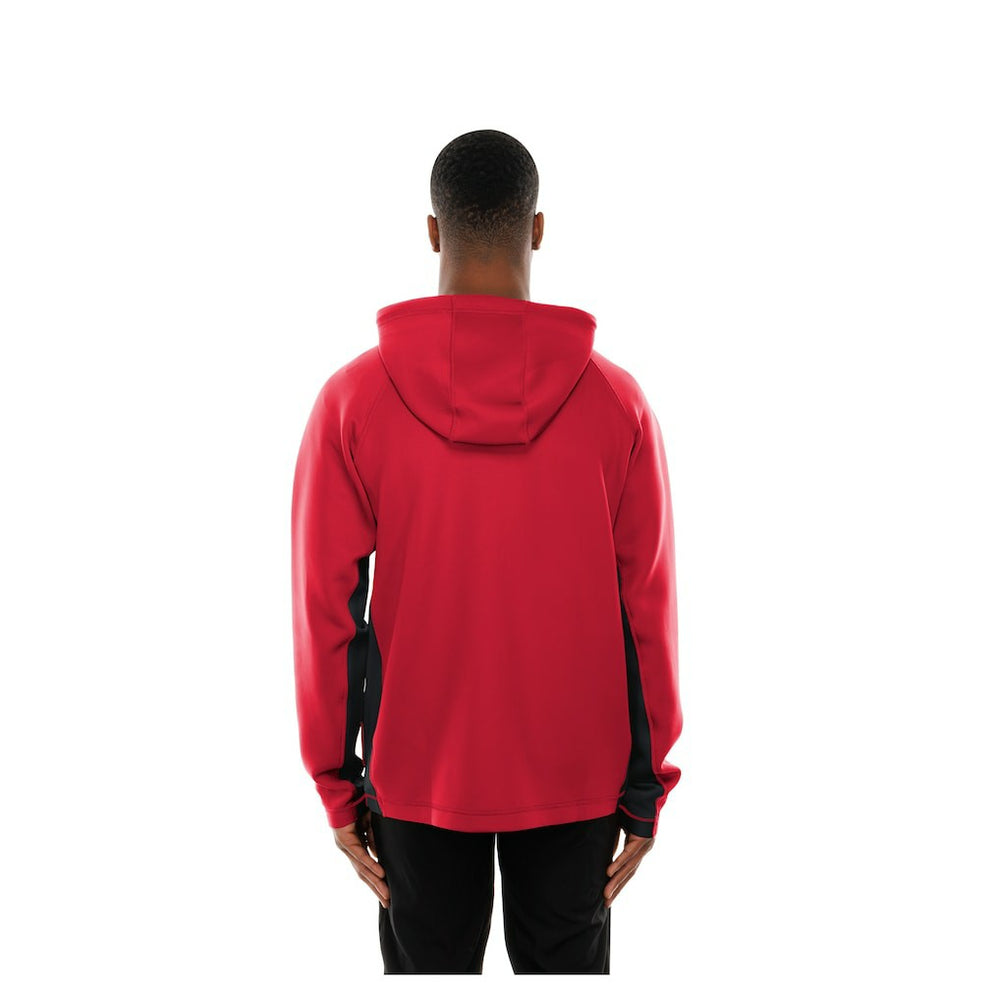 Atlanta Falcons New Era Combine Authentic Raglan Scuba Full-Zip Hoodie Red - NFL