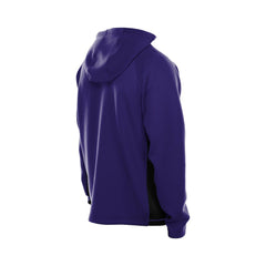 Baltimore Ravens New Era Combine Authentic Raglan Scuba Full-Zip Hoodie Purple - NFL