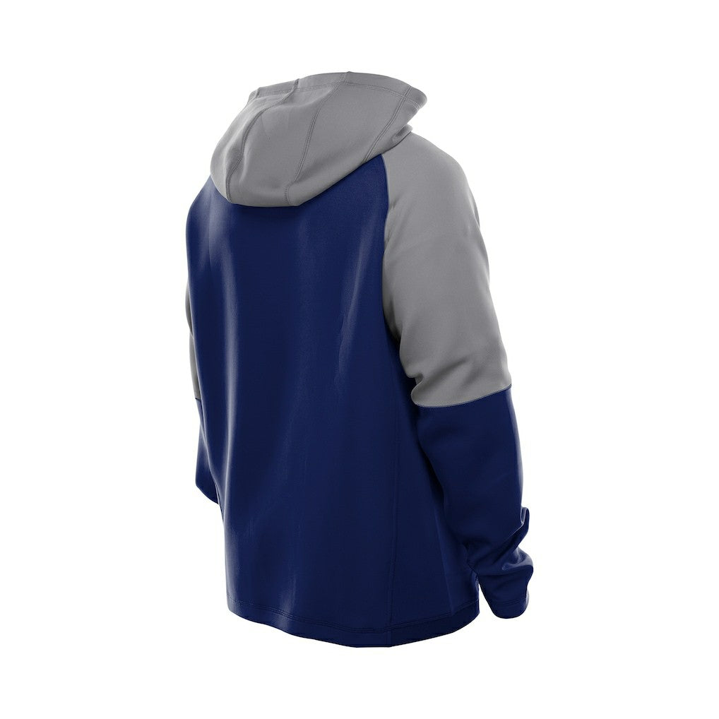 Indianapolis Colts New Era Combine Authentic Color Block Raglan Pullover Hoodie Royal - NFL