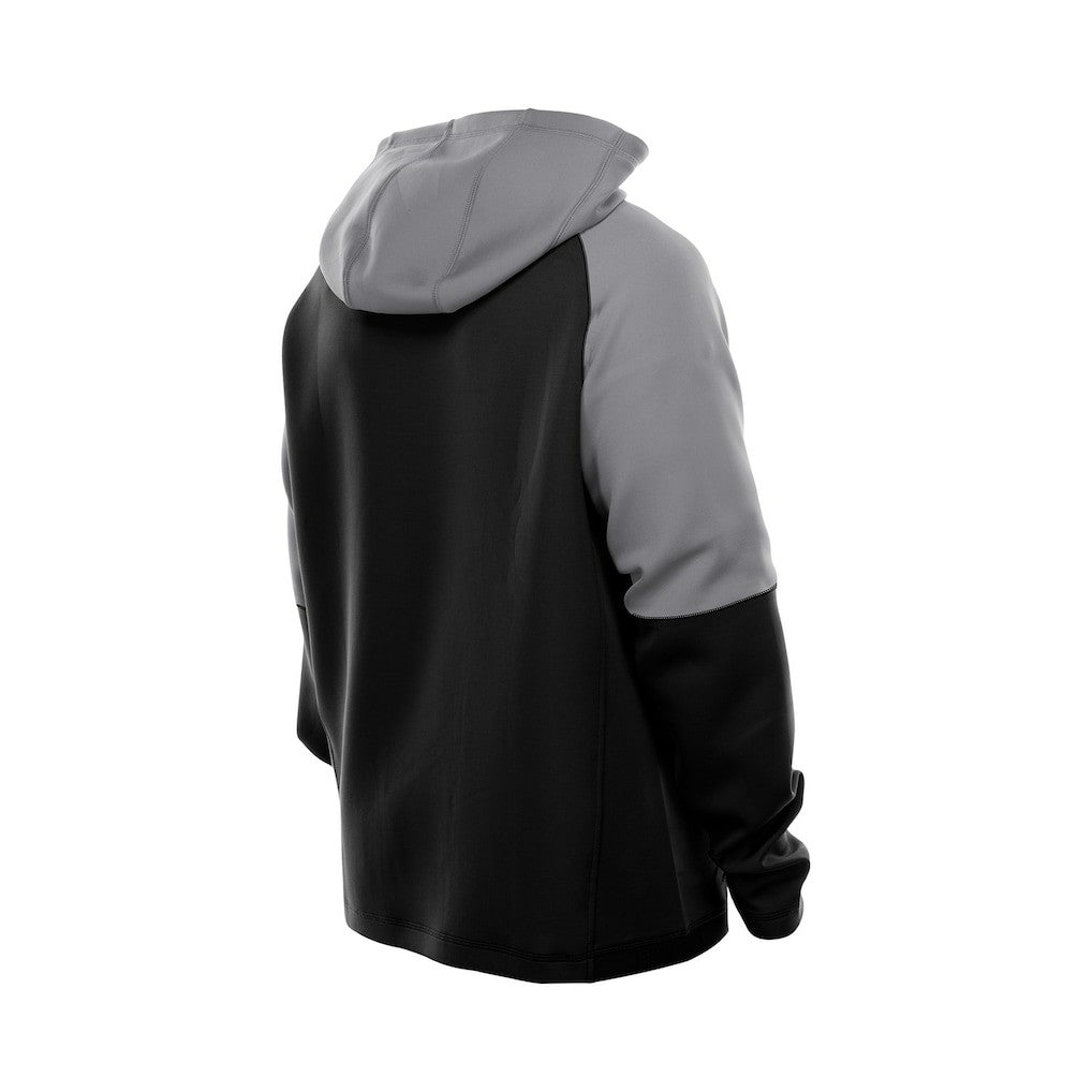 Las Vegas Raiders New Era Combine Authentic Color Block Raglan Pullover Hoodie Black - NFL