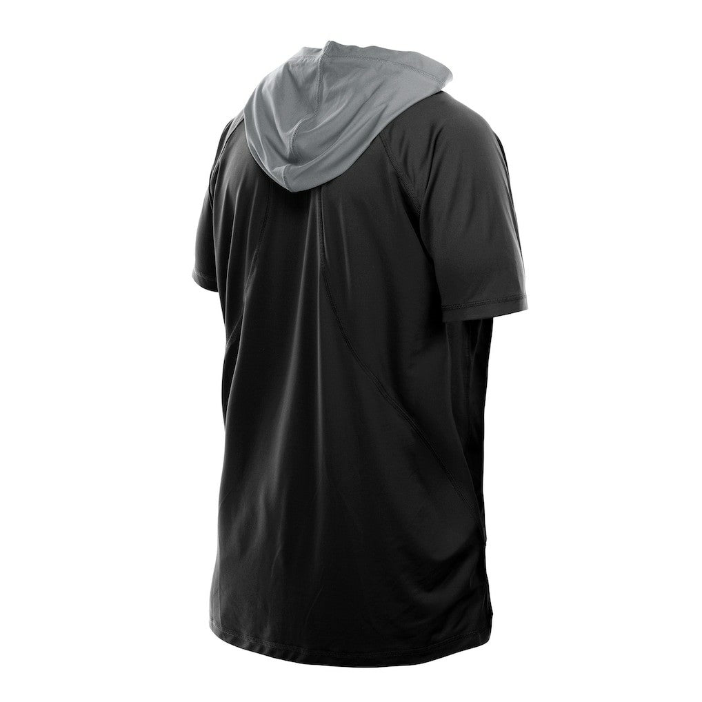 Las Vegas Raiders New Era Combine Authentic Hooded Raglan Short-Sleeve T-Shirt Black - NFL