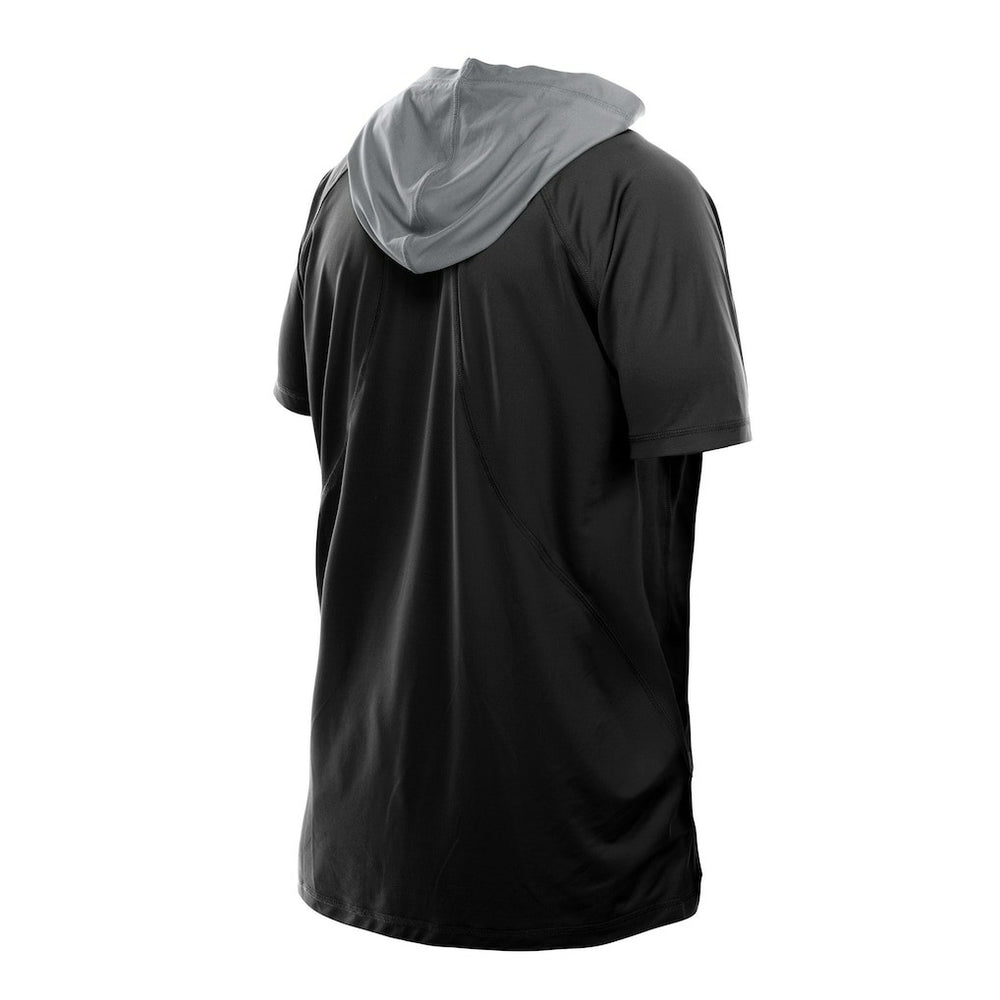 Las Vegas Raiders New Era Combine Authentic Hooded Raglan Short-Sleeve T-Shirt Black - NFL