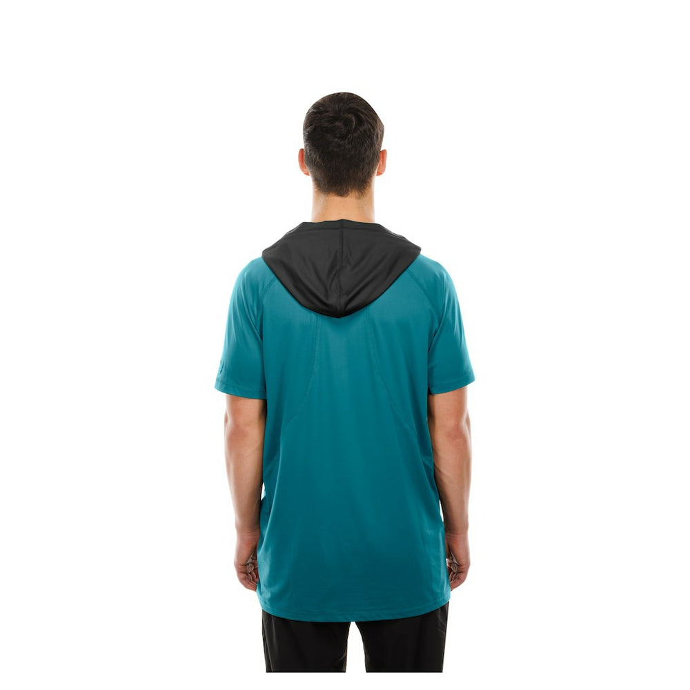 Jacksonville Jaguars New Era Combine Authentic Hooded Raglan Short-Sleeve T-Shirt Teal - NFL