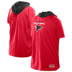 Atlanta Falcons New Era Combine Authentic Hooded Raglan Short-Sleeve T-Shirt Red - NFL