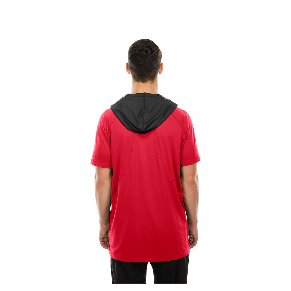 Atlanta Falcons New Era Combine Authentic Hooded Raglan Short-Sleeve T-Shirt Red - NFL