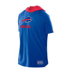 Buffalo Bills New Era Combine Authentic Hooded Raglan Short-Sleeve T-Shirt Royal - NFL