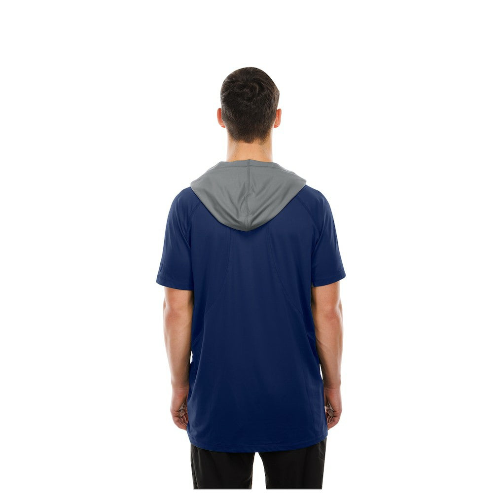 Indianapolis Colts New Era Combine Authentic Hooded Raglan Short-Sleeve T-Shirt Royal - NFL