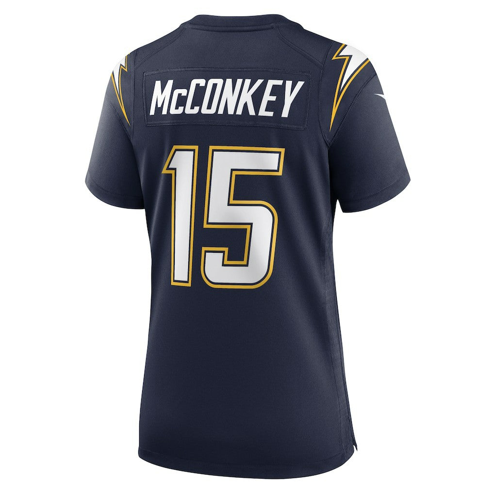 Ladd McConkey Los Angeles Chargers Women's Alternate Super Chargers Game Jersey Navy - Nike