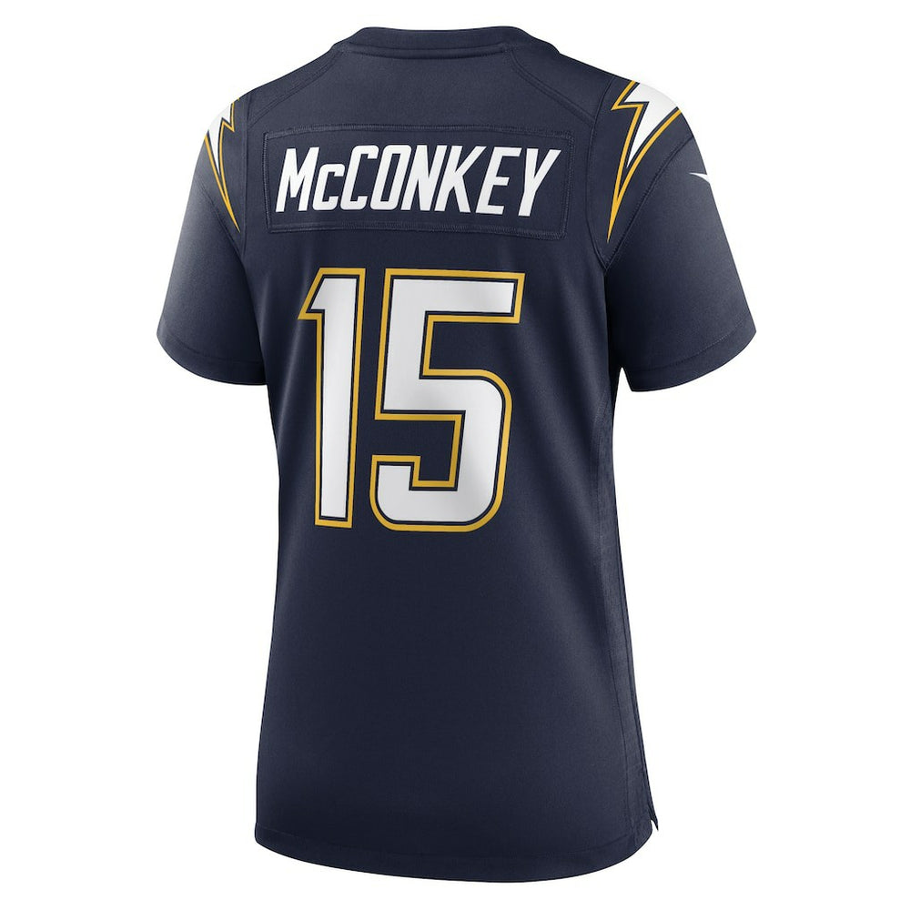Ladd McConkey Los Angeles Chargers Women's Alternate Super Chargers Game Jersey Navy - Nike
