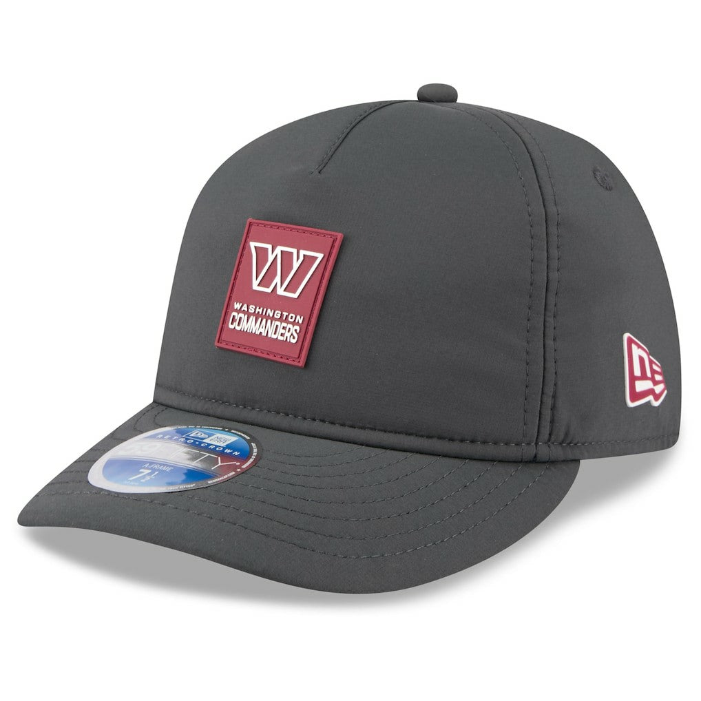 Washington Commanders New Era 2025 Sideline Cold Weather Retro Crown 59FIFTY Fitted Hat Charcoal - NFL