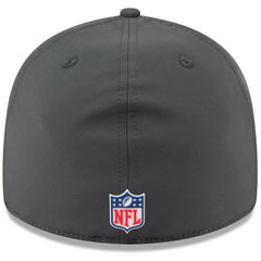 Jacksonville Jaguars New Era 2025 Sideline Cold Weather Retro Crown 59FIFTY Fitted Hat Charcoal - NFL