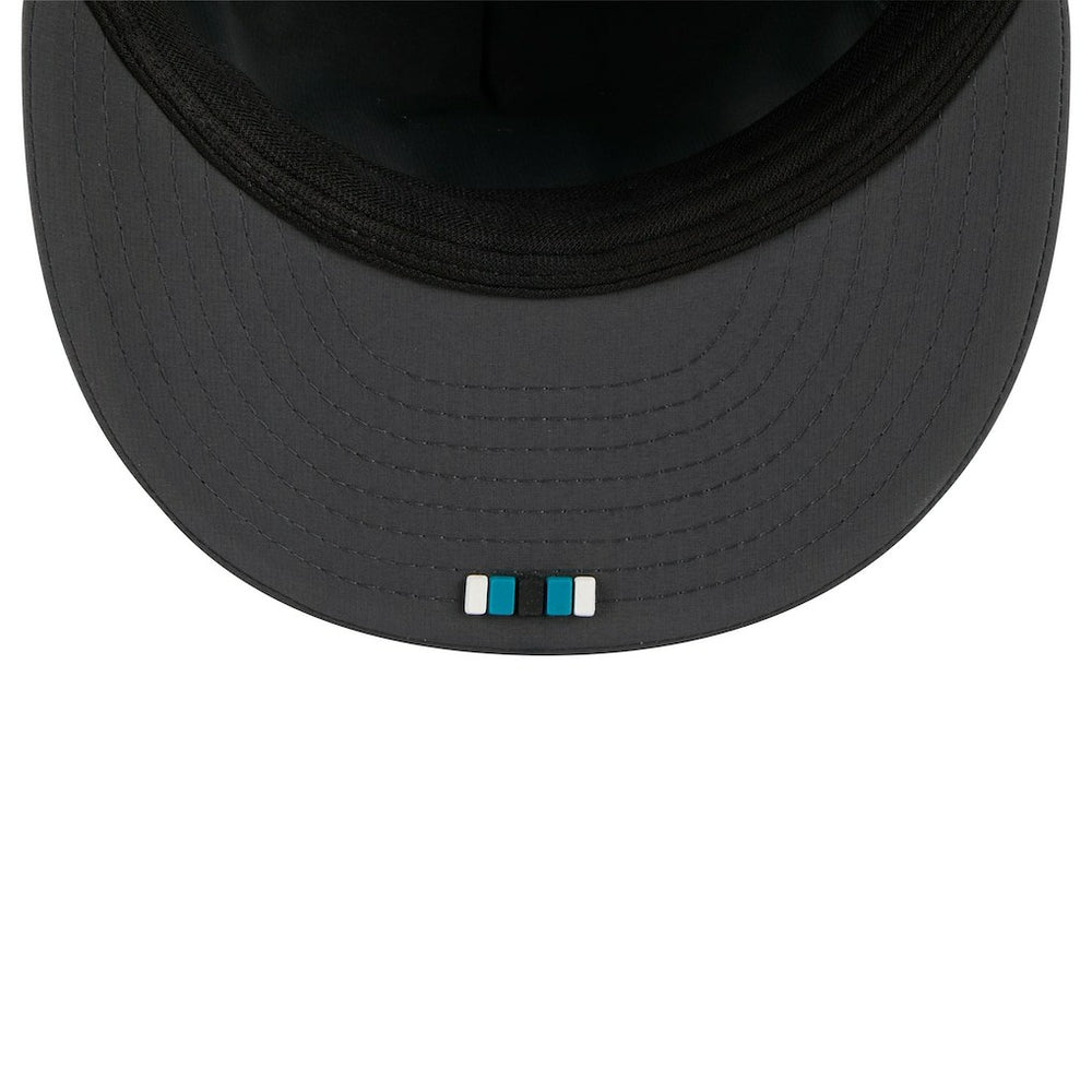 Jacksonville Jaguars New Era 2025 Sideline Cold Weather Retro Crown 59FIFTY Fitted Hat Charcoal - NFL