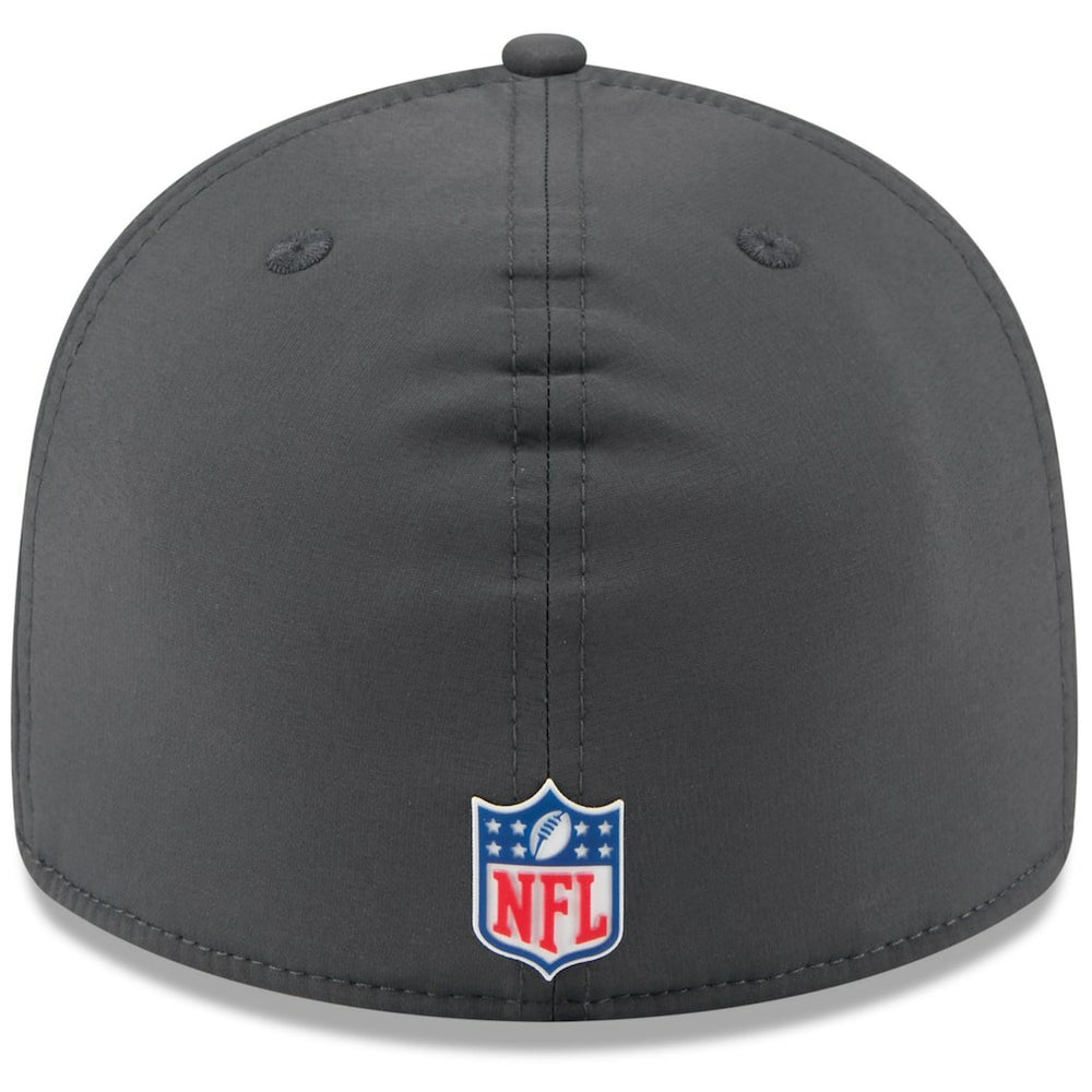 New Orleans Saints New Era 2025 Sideline Cold Weather Retro Crown 59FIFTY Fitted Hat Charcoal - NFL