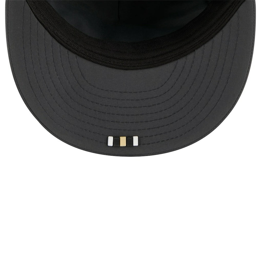 New Orleans Saints New Era 2025 Sideline Cold Weather Retro Crown 59FIFTY Fitted Hat Charcoal - NFL