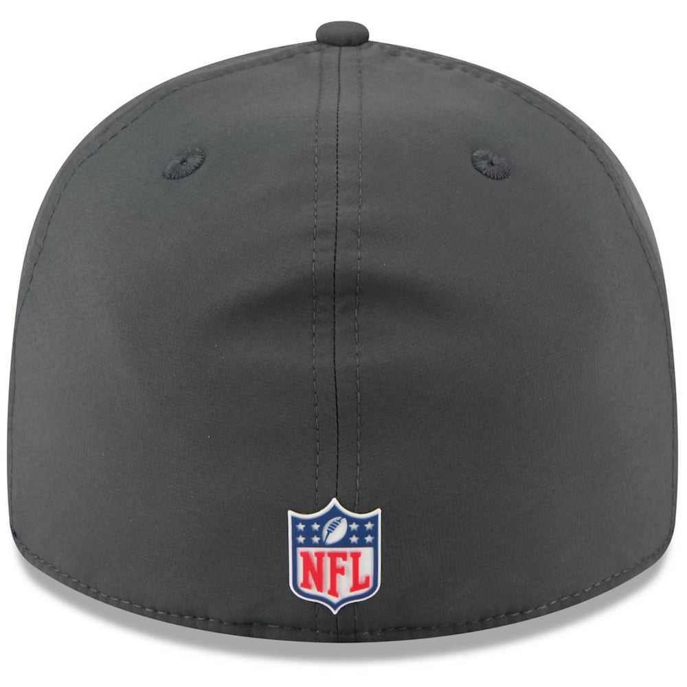 Las Vegas Raiders New Era 2025 Sideline Cold Weather Retro Crown 59FIFTY Fitted Hat Charcoal - NFL
