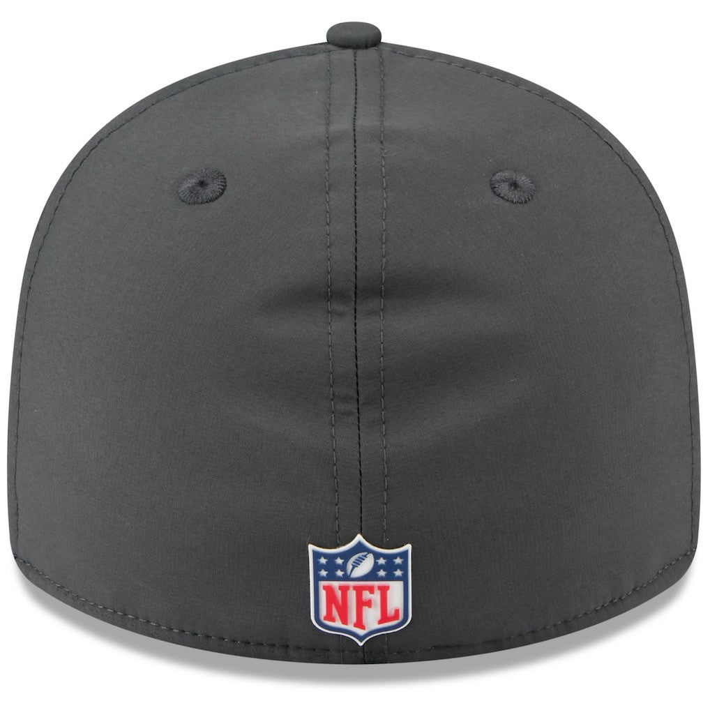 Minnesota Vikings New Era 2025 Sideline Cold Weather Retro Crown 59FIFTY Fitted Hat Charcoal - NFL
