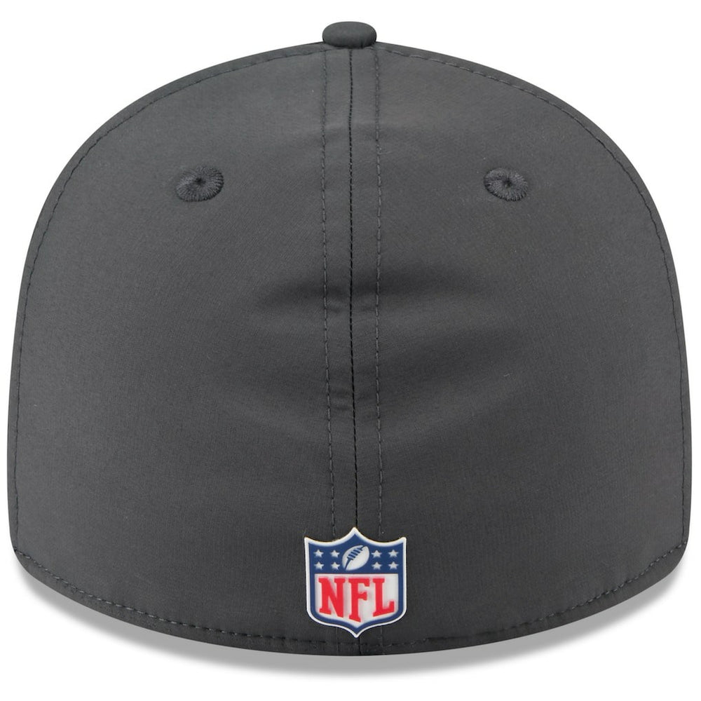 Minnesota Vikings New Era 2025 Sideline Cold Weather Retro Crown 59FIFTY Fitted Hat Charcoal - NFL