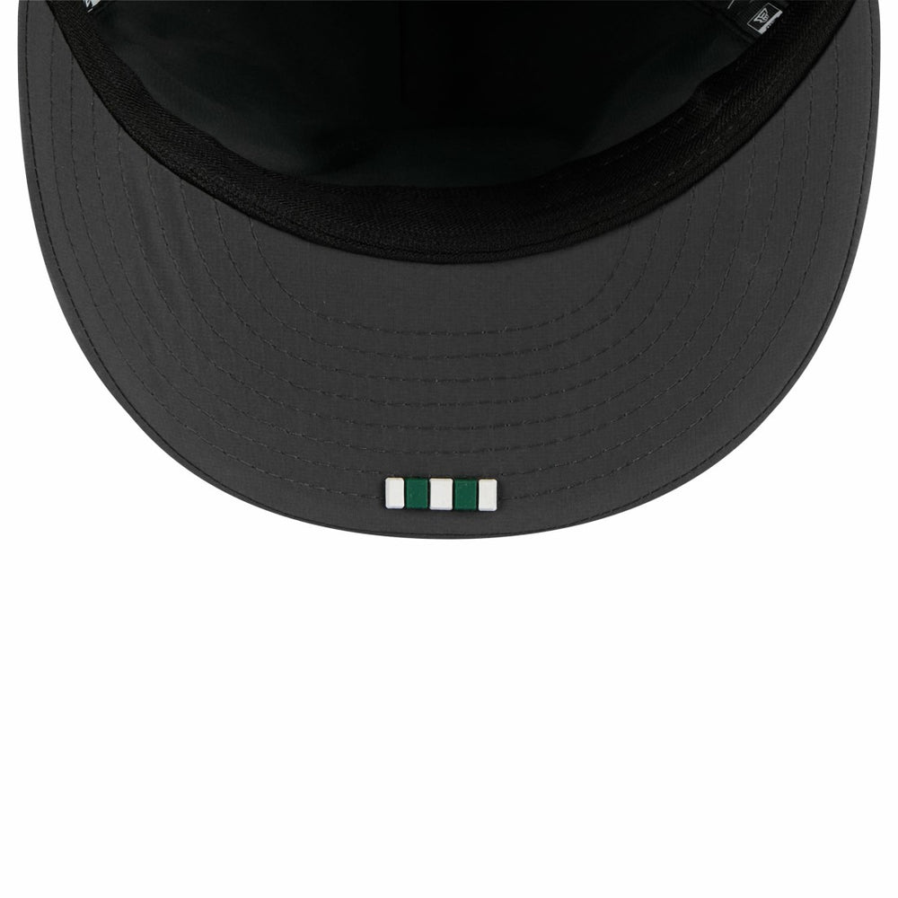 New York Jets New Era 2025 Sideline Cold Weather Retro Crown 59FIFTY Fitted Hat Charcoal - NFL