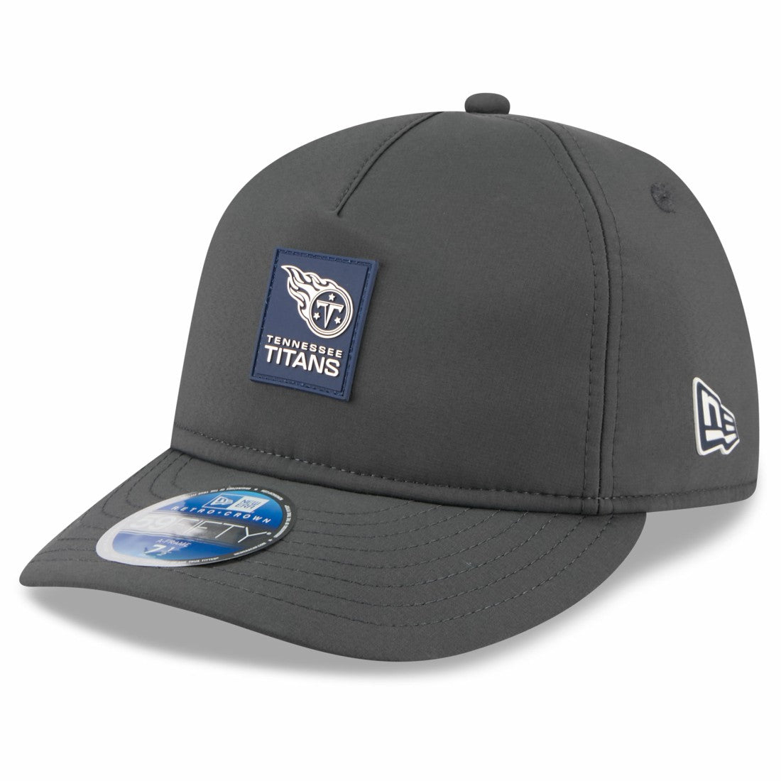 Tennessee Titans New Era 2025 Sideline Cold Weather Retro Crown 59FIFTY Fitted Hat Charcoal - NFL