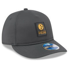 Pittsburgh Steelers New Era 2025 Sideline Cold Weather Retro Crown 59FIFTY Fitted Hat Charcoal - NFL