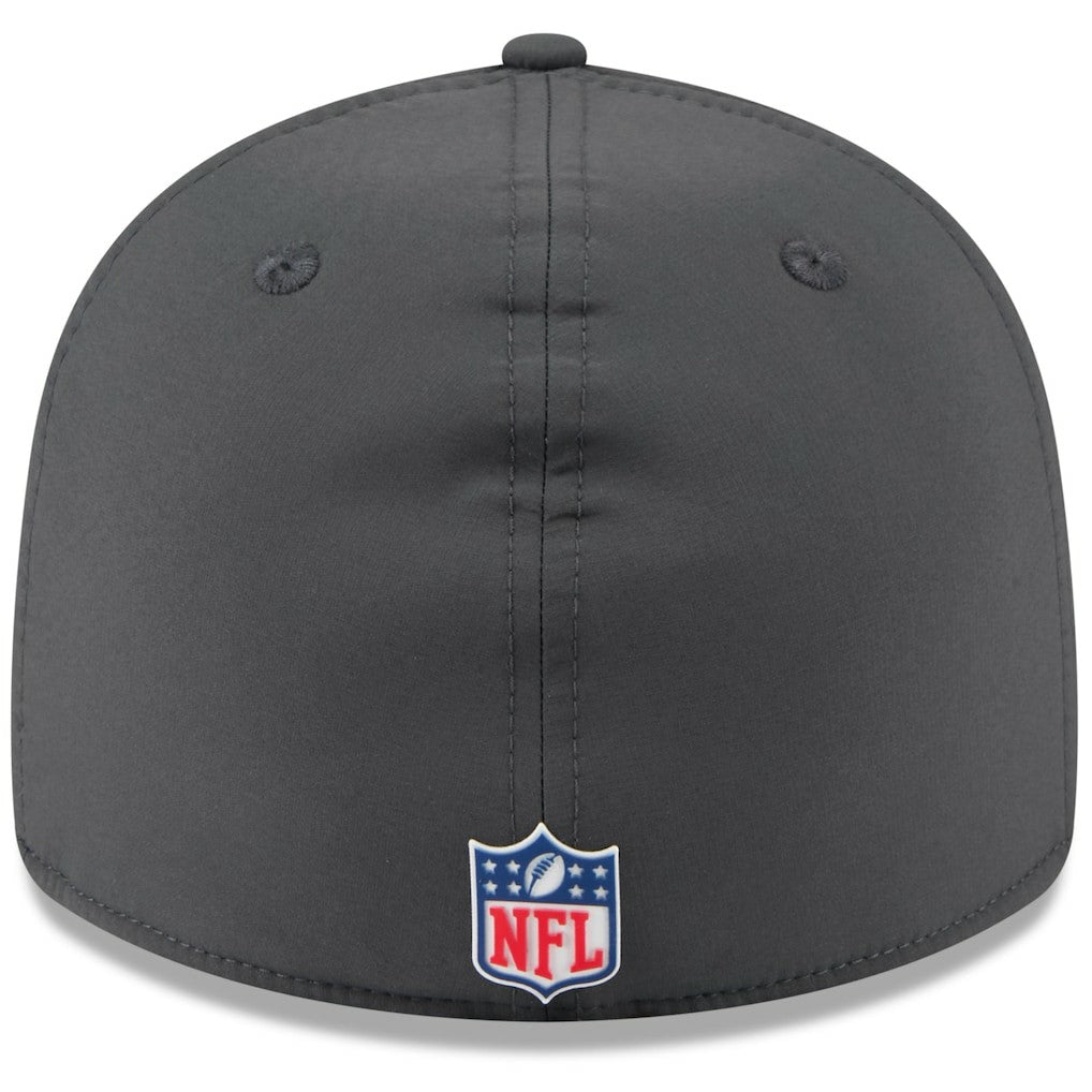 Pittsburgh Steelers New Era 2025 Sideline Cold Weather Retro Crown 59FIFTY Fitted Hat Charcoal - NFL