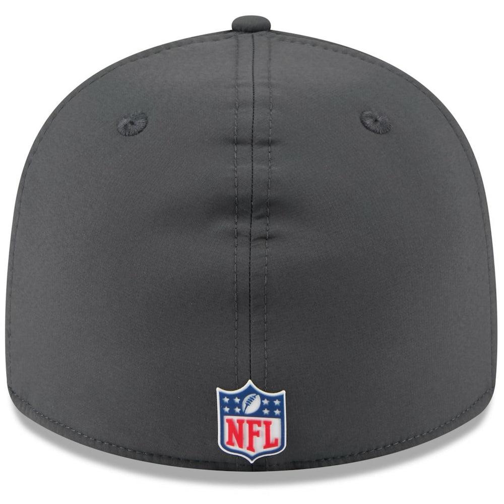 Pittsburgh Steelers New Era 2025 Sideline Cold Weather Retro Crown 59FIFTY Fitted Hat Charcoal - NFL