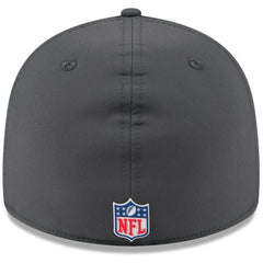 Pittsburgh Steelers New Era 2025 Sideline Cold Weather Retro Crown 59FIFTY Fitted Hat Charcoal - NFL
