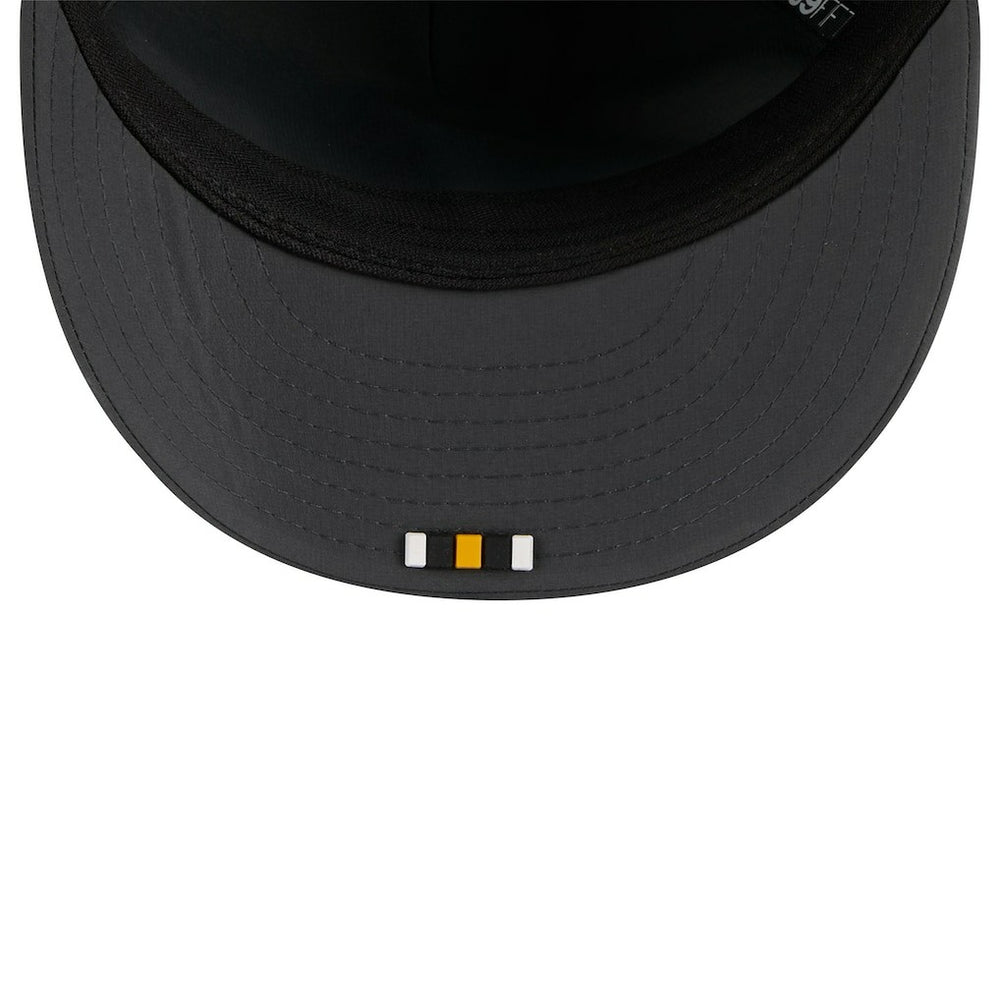 Pittsburgh Steelers New Era 2025 Sideline Cold Weather Retro Crown 59FIFTY Fitted Hat Charcoal - NFL