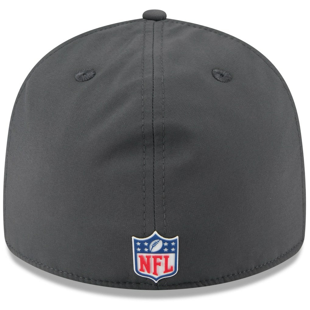 Philadelphia Eagles New Era 2025 Sideline Cold Weather Retro Crown 59FIFTY Fitted Hat Charcoal - NFL