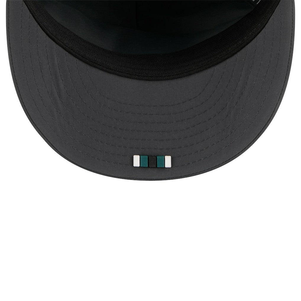 Philadelphia Eagles New Era 2025 Sideline Cold Weather Retro Crown 59FIFTY Fitted Hat Charcoal - NFL