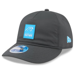 Carolina Panthers New Era 2025 Sideline Cold Weather Retro Crown 59FIFTY Fitted Hat Charcoal - NFL