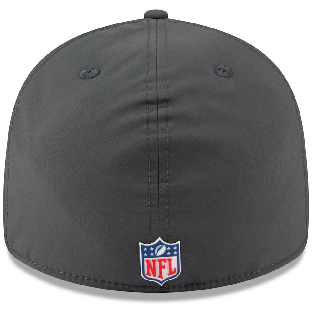 Buffalo Bills New Era 2025 Sideline Cold Weather Retro Crown 59FIFTY Fitted Hat Charcoal - NFL