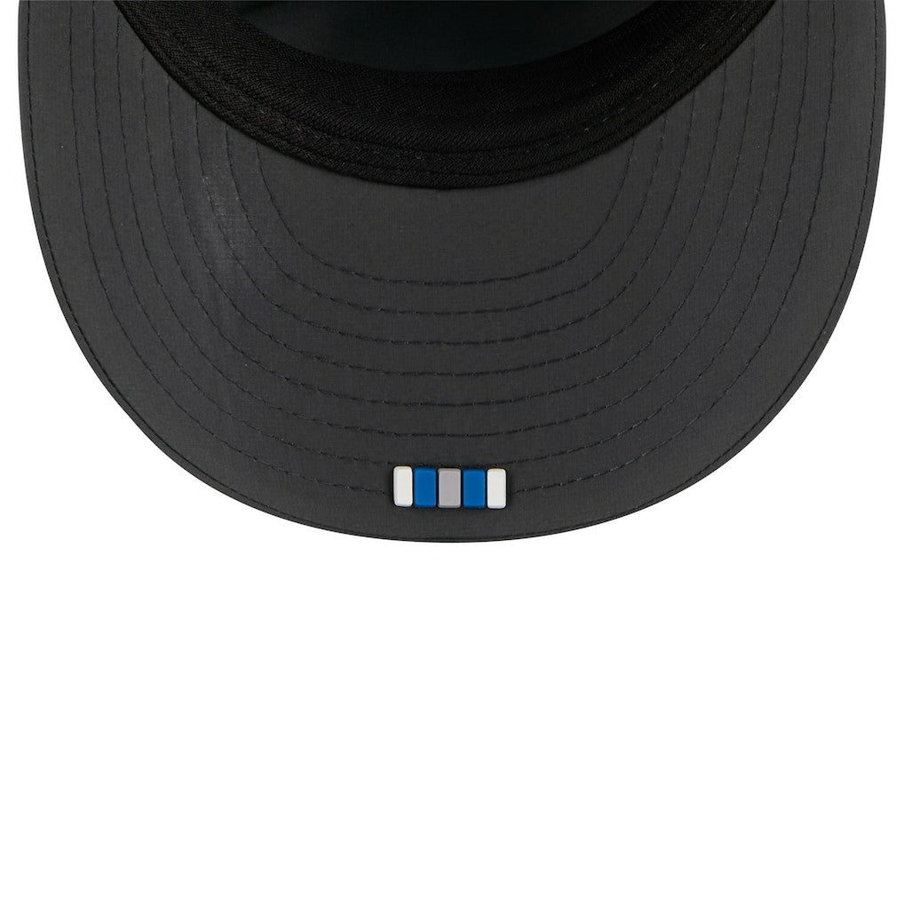 Detroit Lions New Era 2025 Sideline Cold Weather Retro Crown 59FIFTY Fitted Hat Charcoal - NFL