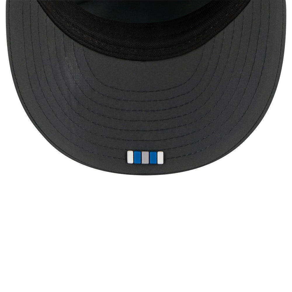 Detroit Lions New Era 2025 Sideline Cold Weather Retro Crown 59FIFTY Fitted Hat Charcoal - NFL
